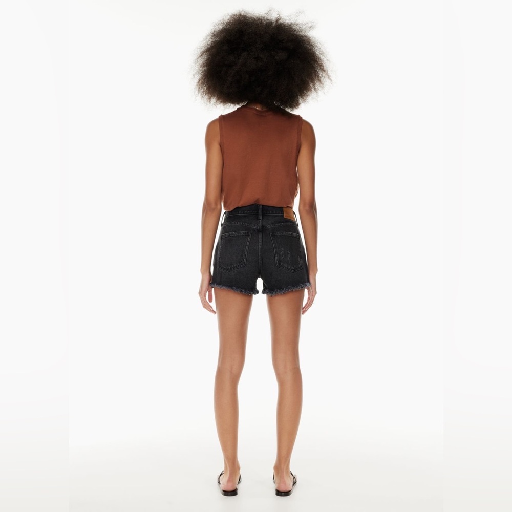 Aritzia Ex Boyfriend Shorts Black - Picture 5 of 6